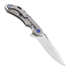 Olamic Cutlery Wayfarer 247 M390 Drop Point sulankstomas peilis