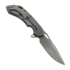 Olamic Cutlery Wayfarer 247 M390 Drop Point sulankstomas peilis, Titanium/Karelian Birch