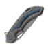 Olamic Cutlery Wayfarer 247 M390 Drop Point sulankstomas peilis, Titanium/Karelian Birch