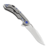 Olamic Cutlery Wayfarer 247 M390 Harpoon sulankstomas peilis