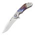Olamic Cutlery Wayfarer 247 M390 Harpoon sulankstomas peilis
