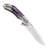 Olamic Cutlery Wayfarer 247 M390 Harpoon sulankstomas peilis