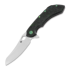 Couteau pliant Olamic Cutlery Wayfarer 247 Mouflon, Dark Matter, Green