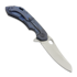 Coltello pieghevole Olamic Cutlery Wayfarer 247 Mouflon, Titanium Inlay Hand Carved