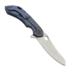 Coltello pieghevole Olamic Cutlery Wayfarer 247 Mouflon, Titanium Inlay Hand Carved