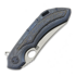 Coltello pieghevole Olamic Cutlery Wayfarer 247 Mouflon, Titanium Inlay Hand Carved