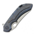 Coltello pieghevole Olamic Cutlery Wayfarer 247 Mouflon, Titanium Inlay Hand Carved