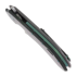 Olamic Cutlery Wayfarer 247 Purist foldekniv, Dark Matter, Green
