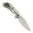 Olamic Cutlery Wayfarer 247 S90V Cutlass sulankstomas peilis, Scalloped