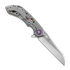 Складной нож Olamic Cutlery Wayfarer 247 Wharning, Clown Skull, Satin