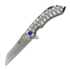 Olamic Cutlery Wayfarer 247 Wharning, High Polish Titanium, Satin