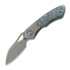 Coltello pieghevole Olamic Cutlery WhipperSnapper BL, Blue Swirl Carbon Fiber