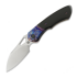 Coltello pieghevole Olamic Cutlery WhipperSnapper BL, Entropic Titanium & Black Micarta