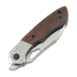Olamic Cutlery WhipperSnapper BL sulankstomas peilis, Jeweled Titanium & Red Swirl Carbon Fiber