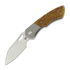 Olamic Cutlery WhipperSnapper BL sulankstomas peilis, Karelian Birch
