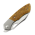 Olamic Cutlery WhipperSnapper BL sulankstomas peilis, Karelian Birch