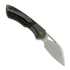 Olamic Cutlery WhipperSnapper BL Sheepsfoot, Dark Blast Ti, Satin