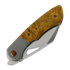 Olamic Cutlery WhipperSnapper BL Sheepsfoot, Light Blast Ti, Satin