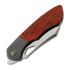Olamic Cutlery WhipperSnapper BL Wharncliffe, Dark Blast Ti, Satin