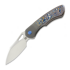 Couteau pliant Olamic Cutlery WhipperSnapper BL Wharnfoot, Fedokume Scales