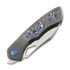 Couteau pliant Olamic Cutlery WhipperSnapper BL Wharnfoot, Fedokume Scales