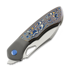 Couteau pliant Olamic Cutlery WhipperSnapper BL Wharnfoot, Fedokume Scales