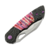 Coltello pieghevole Olamic Cutlery WhipperSnapper BL Wharnfoot, Flow Molten Mammoth Tooth