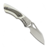 Olamic Cutlery WhipperSnapper BL Wharnfoot 折り畳みナイフ, Mother Of Pearl