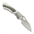 Olamic Cutlery WhipperSnapper BL Wharnfoot 折り畳みナイフ, Mother Of Pearl
