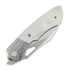 Olamic Cutlery WhipperSnapper BL Wharnfoot 折り畳みナイフ, Mother Of Pearl