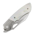Olamic Cutlery WhipperSnapper BL Wharnfoot 折り畳みナイフ, Mother Of Pearl