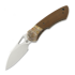 Olamic Cutlery - WhipperSnapper BL Wharnfoot, Space Trash Antique Micarta