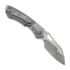 Olamic Cutlery WhipperSnapper BL Wharnfoot 折り畳みナイフ, Zirconium