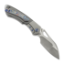 Olamic Cutlery WhipperSnapper BL Wharnfoot 折り畳みナイフ, Zirconium
