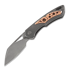 Olamic Cutlery WhipperSnapper sheepfoot sulankstomas peilis