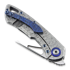 Olamic Cutlery WhipperSnapper sulankstomas peilis, sheepsfoot