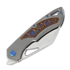 Olamic Cutlery WhipperSnapper sheepsfoot sulankstomas peilis