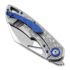 Olamic Cutlery WhipperSnapper WS191-S sulankstomas peilis, sheepsfoot