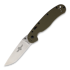 Coltello pieghevole Ontario RAT 1A, A/O, verde 8870OD