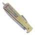 Otter Mercator Clip Carbon folding knife, brass