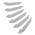 Outdoor Edge - Razor blades 6pcs.