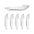 Outdoor Edge - Razor VX Replacement Blades Drop Point, combo ter&auml;, musta
