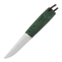 Pekka Tuominen Puukko knife, green micarta
