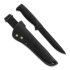 Peltonen Knives Нож Sissipuukko M95 Cerakote, кожаные ножны, чёрные
