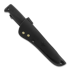 Peltonen Knives Sissipuukko M95 Cerakote, nahkatuppi, musta