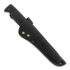 Peltonen Knives Нож Sissipuukko M95 Cerakote, кожаные ножны, чёрные