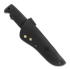 Peltonen Knives Sissipuukko M07, nahkatuppi, musta