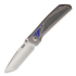 Pena Knives Mula Tanto Black Micarta sulankstomas peilis