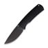 Coltello Petrified Fish Beluga - Blackwash - G10, nero