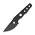 Petrified Fish Bison - Blackwash neck knife